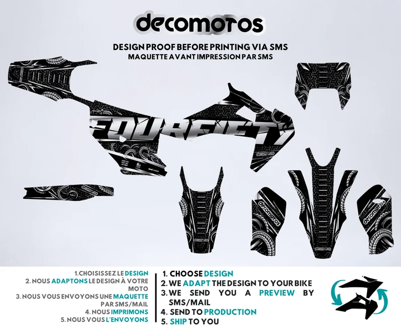 Black FourFifty - Kit Déco Semi-Personnalisé