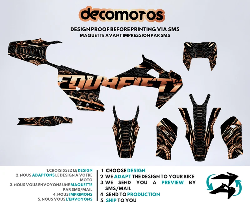 Black FourFifty - Kit Déco Semi-Personnalisé