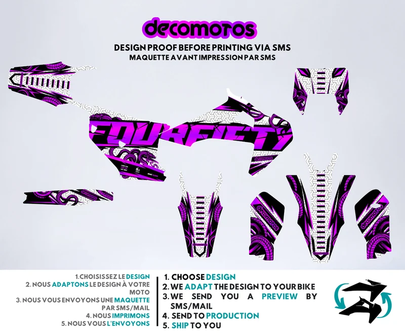 White FourFifty by @sumonico_official - Kit Déco Semi-Personnalisé