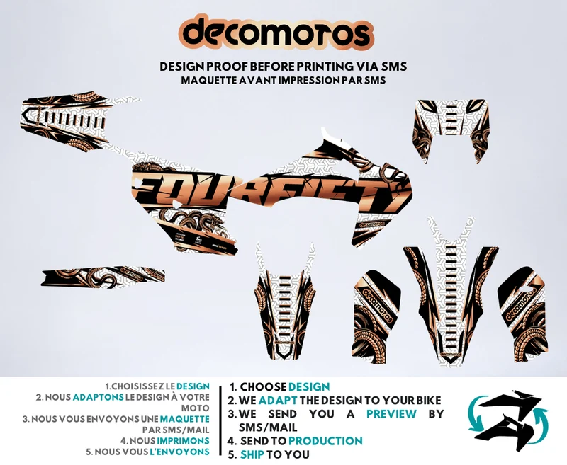 White FourFifty by @sumonico_official - Kit Déco Semi-Personnalisé