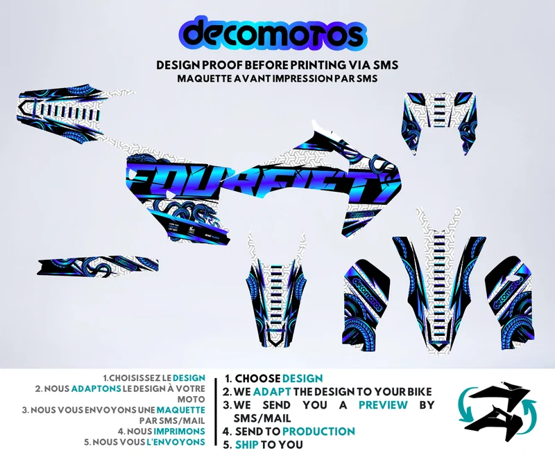White FourFifty by @sumonico_official - Kit Déco Semi-Personnalisé