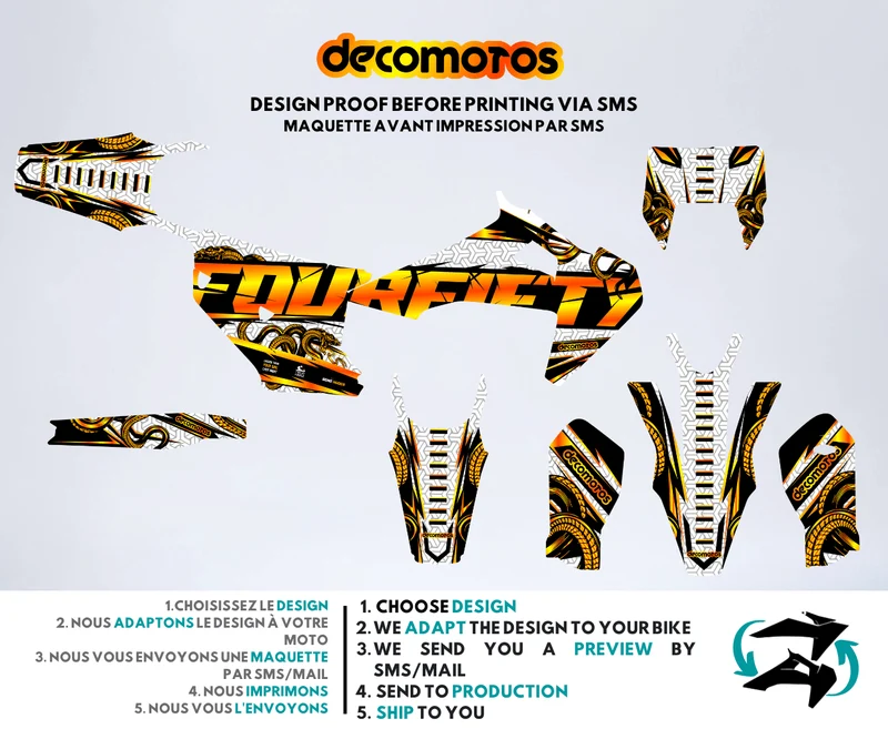 White FourFifty by @sumonico_official - Kit Déco Semi-Personnalisé