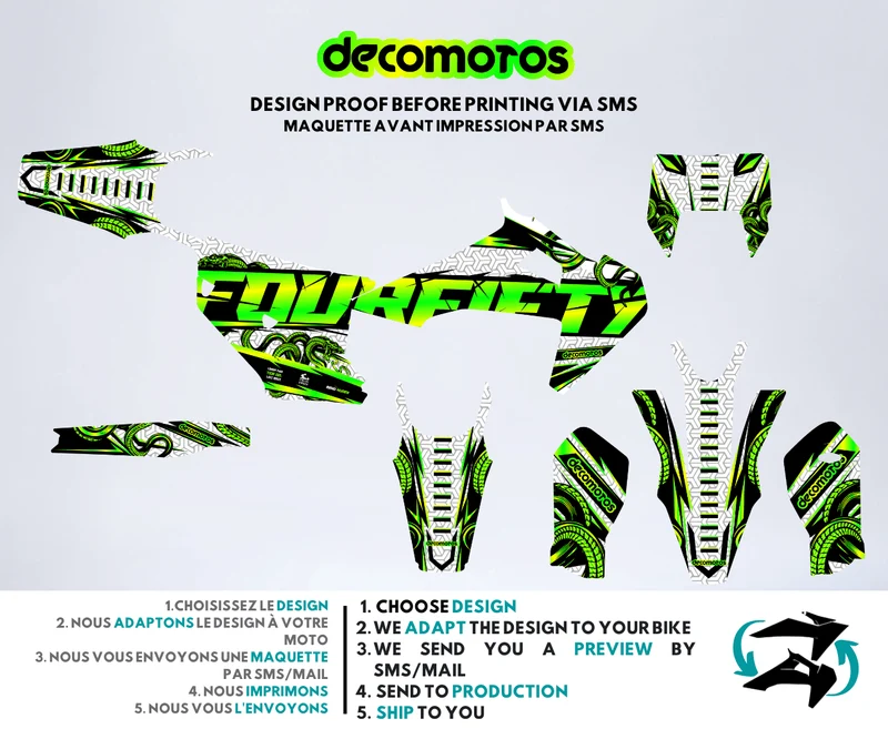 White FourFifty by @sumonico_official - Kit Déco Semi-Personnalisé