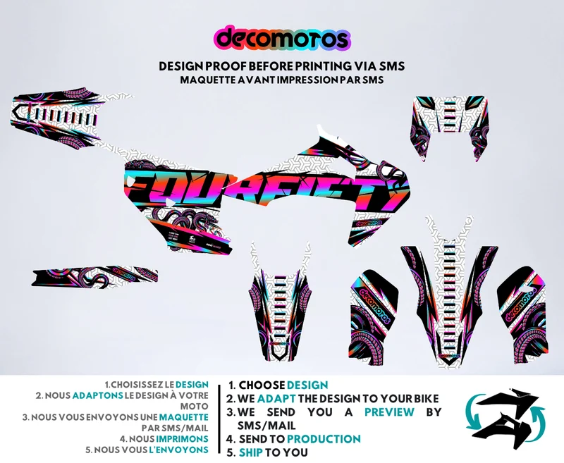 White FourFifty by @sumonico_official - Kit Déco Semi-Personnalisé