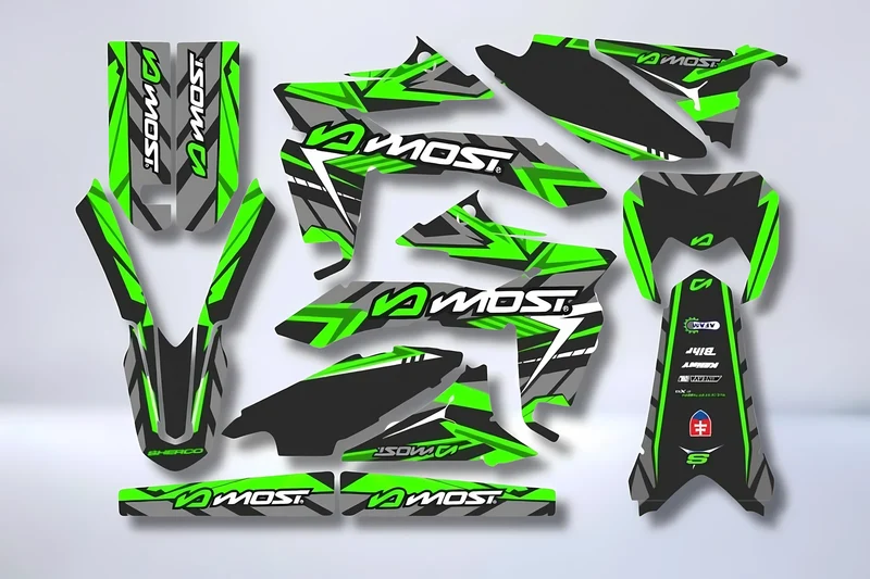 Kit Déco Sherco SE-R / SM-R 50cc 2013-2026 - GREEN