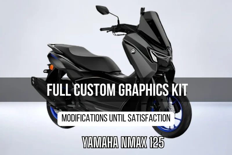Kit Déco YAMAHA NMAX 125 100% personnalisé