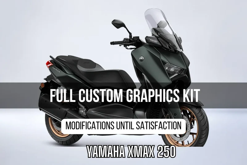 Kit Déco Yamaha XMAX 250 100% personnalisé