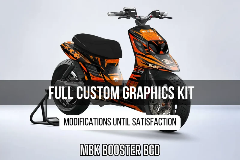Kit Déco MBK Booster BCD 100% personnalisé