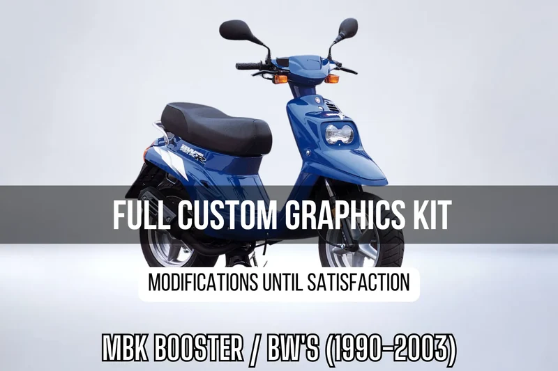 Kit Déco MBK Booster / BW's (1990-2003) 100% personnalisé