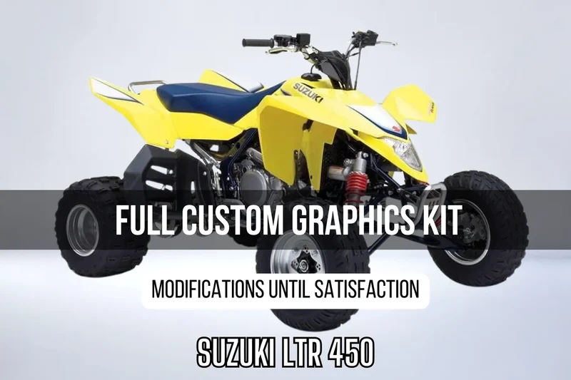 Kit Déco SUZUKI LTR 450 100% personnalisé