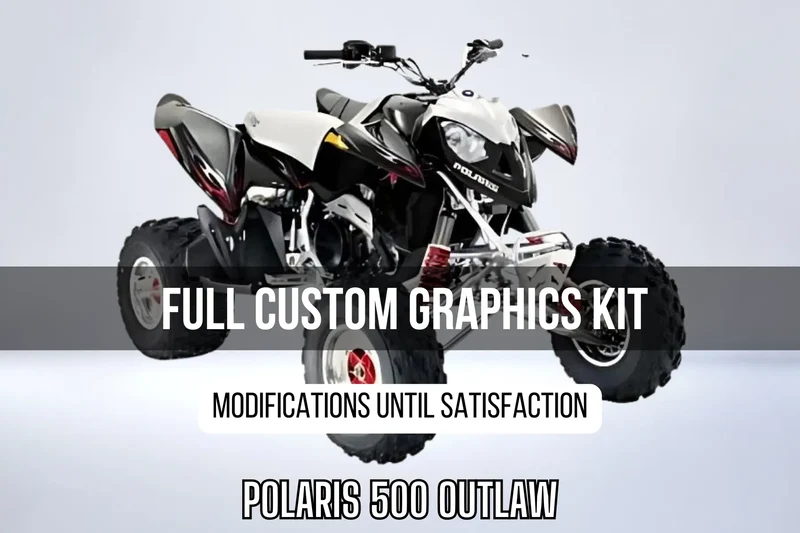 Kit Déco POLARIS 500 OUTLAW 100% personnalisé