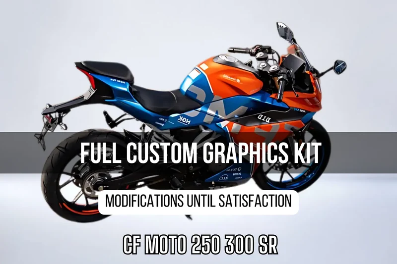 Kit Déco CF MOTO 250 300 SR 100% personnalisé