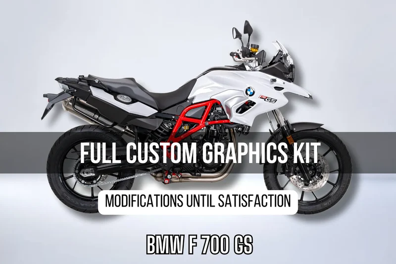 Kit Déco BMW F 700 GS 100% personnalisé