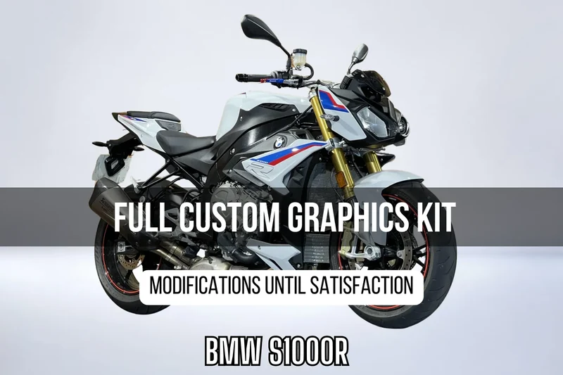 Kit Déco BMW S 1000 R 100% personnalisé