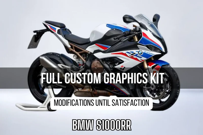 Kit Déco BMW S 1000 RR 100% personnalisé