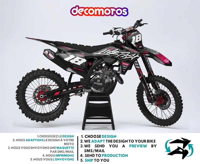 Kit Déco GASGAS EC / EC-F / MC / MC-F 2020-2023 - Ride Your Dreams