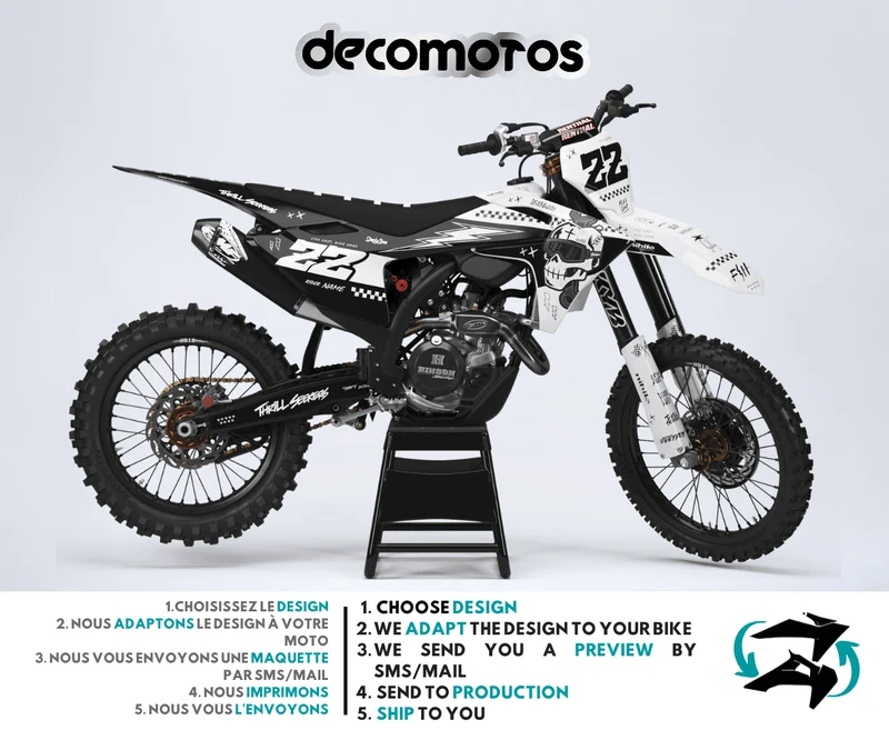 Kit Déco GASGAS EC / EC-F / MC / MC-F 2020-2023 - Casablanca