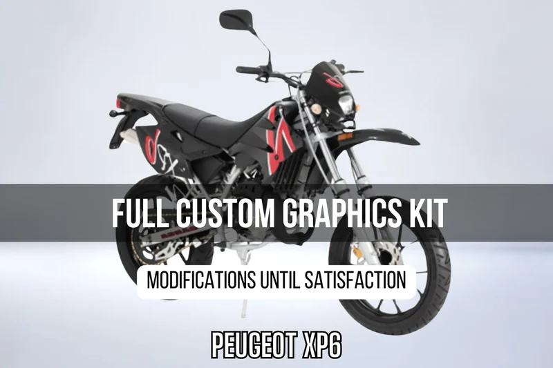Kit Déco PEUGEOT XP6 100% personnalisé