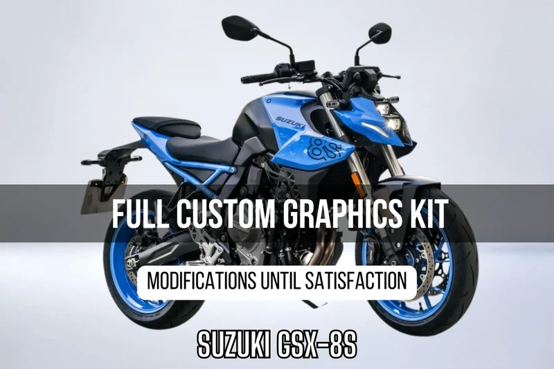 Kit Déco SUZUKI GSX-8S 100% personnalisé