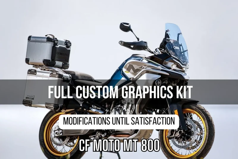 Kit Déco CF MOTO 800 MT 100% personnalisé