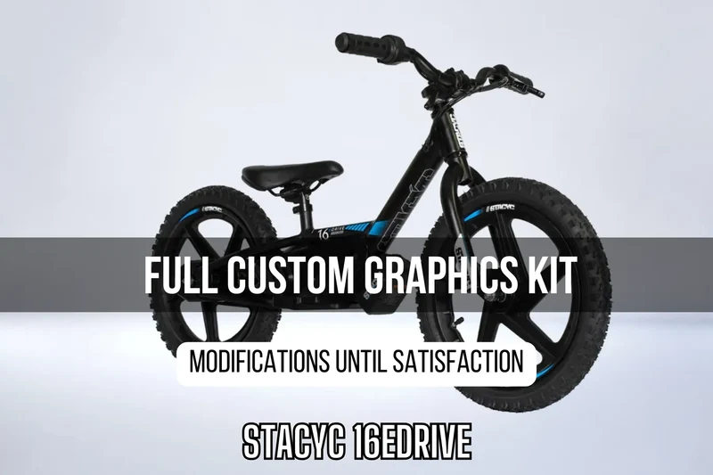 Kit Déco STACYC 16EDRIVE 100% personnalisé