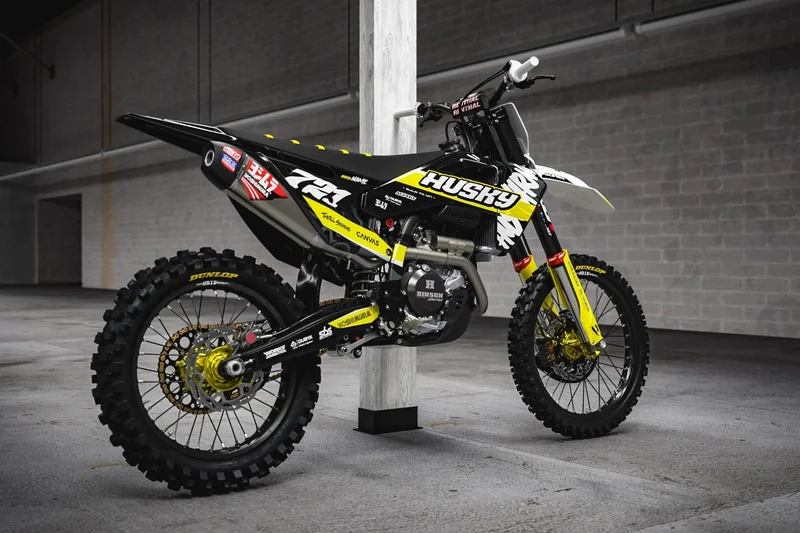 Kit Déco HUSQVARNA TE/TC/FE/FC/FX/SMS/WR/CR - Murmure