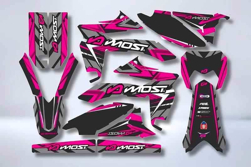Kit Déco Sherco SE-R / SM-R 50cc 2013-2026 - PINK