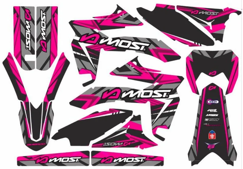 Kit Déco Sherco SE-R / SM-R 50cc 2013-2026 - PINK