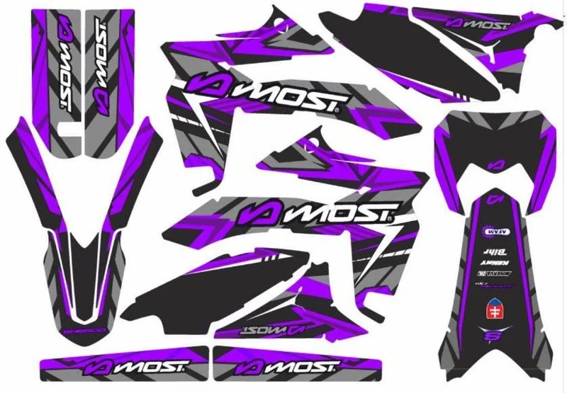 Kit Déco Sherco SE-R / SM-R 50cc 2013-2026 - PURPLE