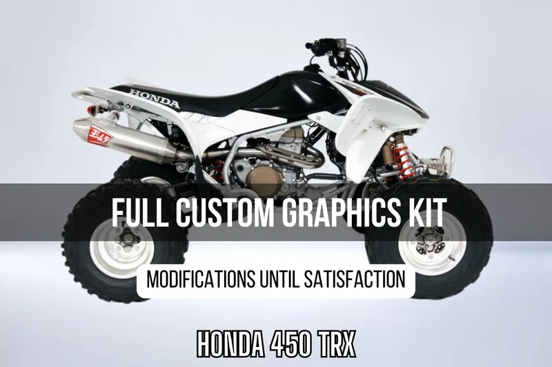Kit Déco HONDA TRX 450 450R 450ER 100% personnalisé