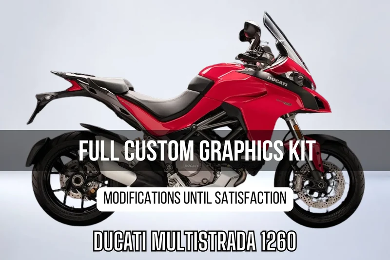 Kit Déco Ducati MULTISTRADA 1260 100% personnalisé