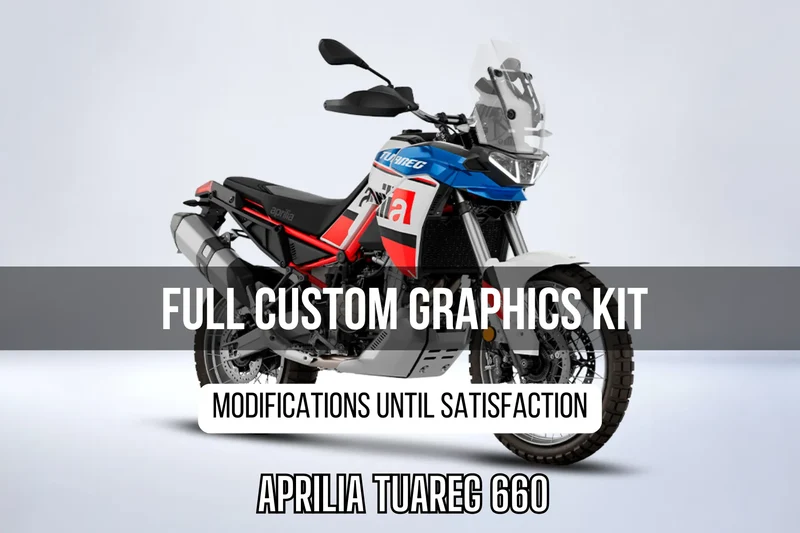Kit déco APRILIA TUAREG 660 100% personnalisé