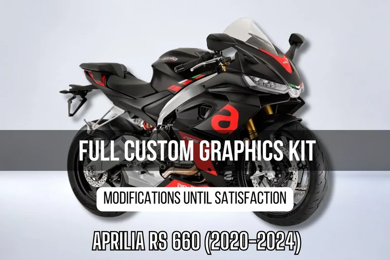 Kit déco APRILIA RS 660 2020-2024 100% personnalisé