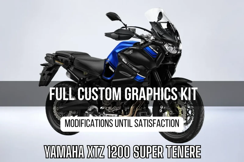 Kit déco YAMAHA XTZ 1200 SUPER TENERE 100% personnalisé