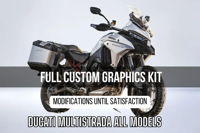 Kit Déco Ducati MULTISTRADA (tous les modèles) 100% personnalisé