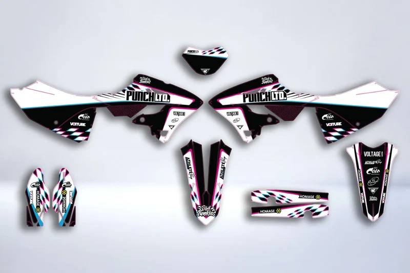 Kit Déco KTM EXC EXC-F SX SX-F 2023-2025 - Glitch