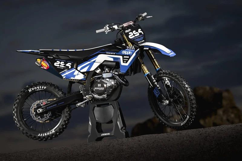 Kit Déco Husqvarna FC/TC 2023-2024 & TE/FE 2024-2025 - BLUE