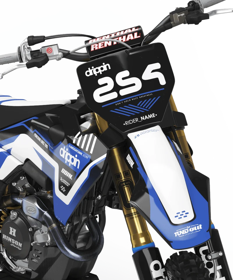 Kit Déco Husqvarna FC/TC 2023-2024 & TE/FE 2024-2025 - BLUE