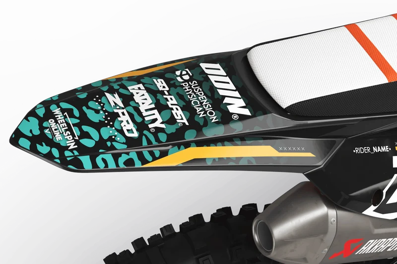 Kit Déco KTM EXC EXC-F SX SX-F 2023-2025 - Leopard