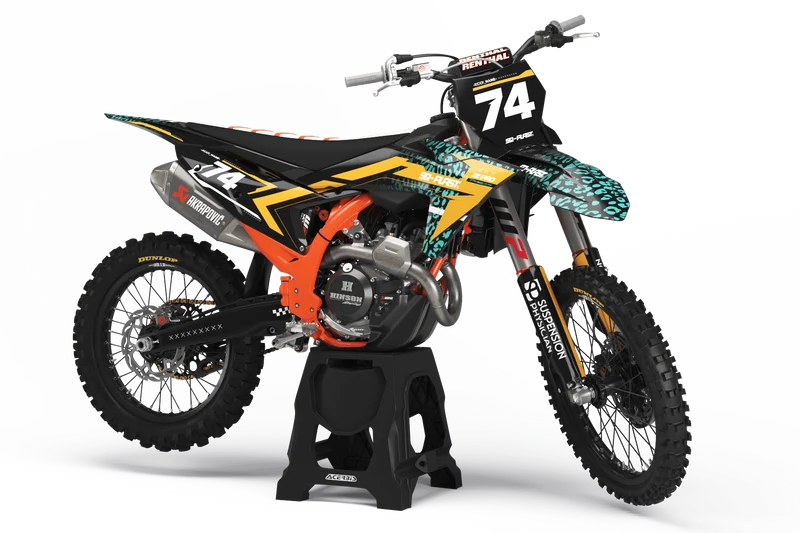 Kit Déco KTM EXC EXC-F SX SX-F 2023-2025 - Leopard