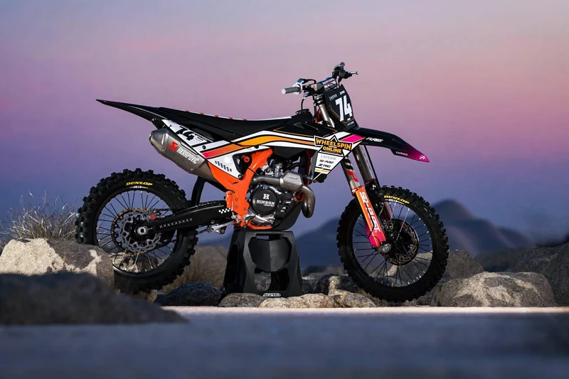Kit Déco KTM EXC EXC-F SX SX-F 2023-2025 - Wheelspin