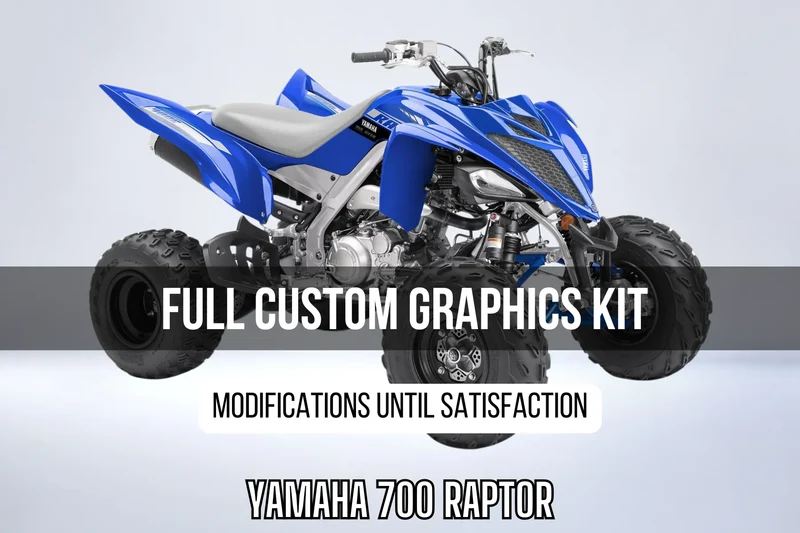 Kit Déco YAMAHA 700 RAPTOR 100% personnalisé