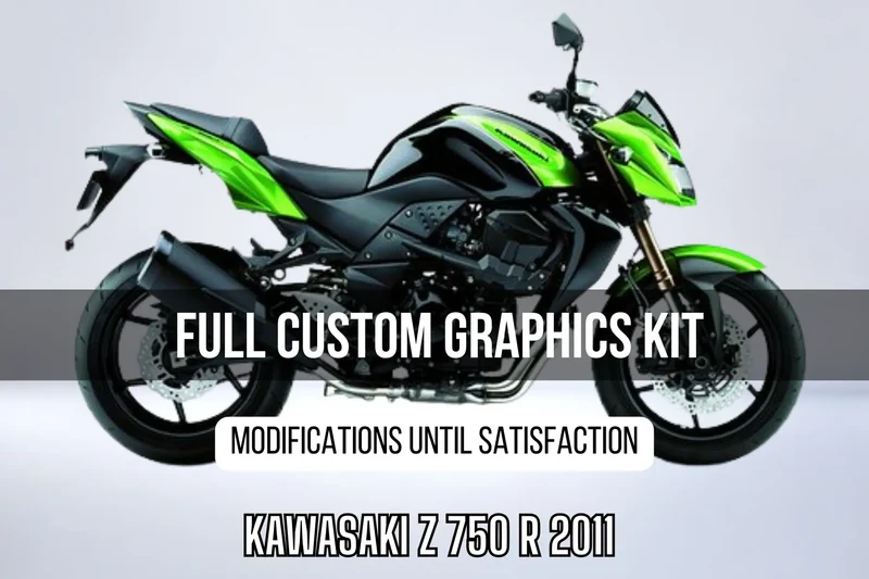 Kit Déco KAWASAKI Z 750 R 2011 100% personnalisé