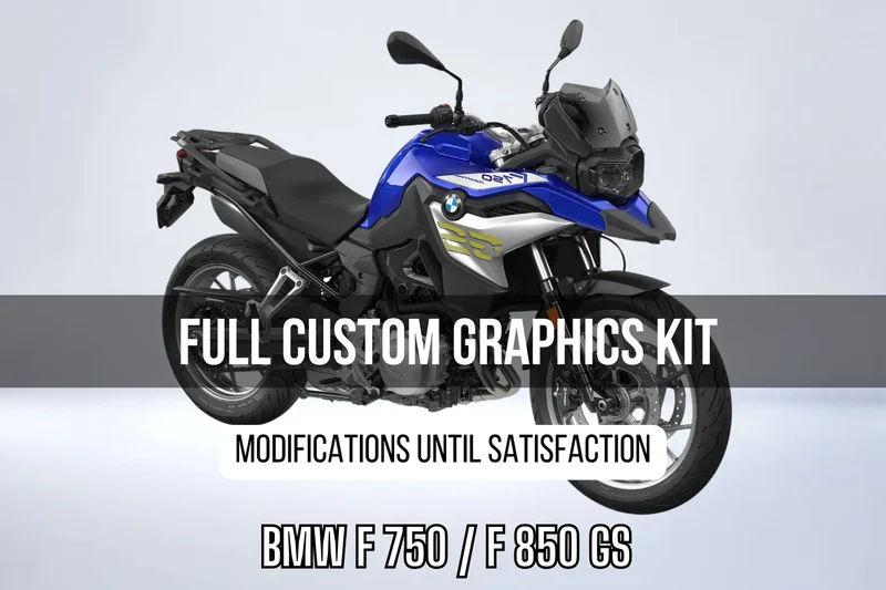 Kit Déco BMW F 750/ F 850 GS 100% personnalisé