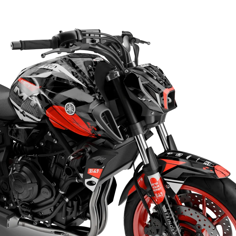 Kit Déco Yamaha MT 125 / MT 03 / MT 07 / MT 09 / MT 10 Semi-Personnalisé - IGNITION