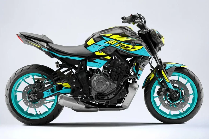 Kit Déco Yamaha MT 125 / MT 03 / MT 07 / MT 09 / MT 10 Semi-Personnalisé - VOLTURA
