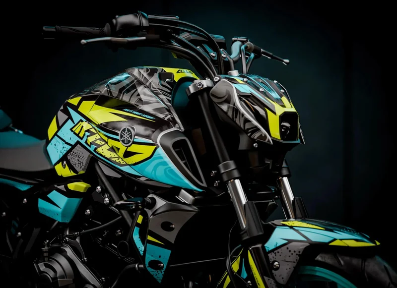 Kit Déco Yamaha MT 125 / MT 03 / MT 07 / MT 09 / MT 10 Semi-Personnalisé - VOLTURA