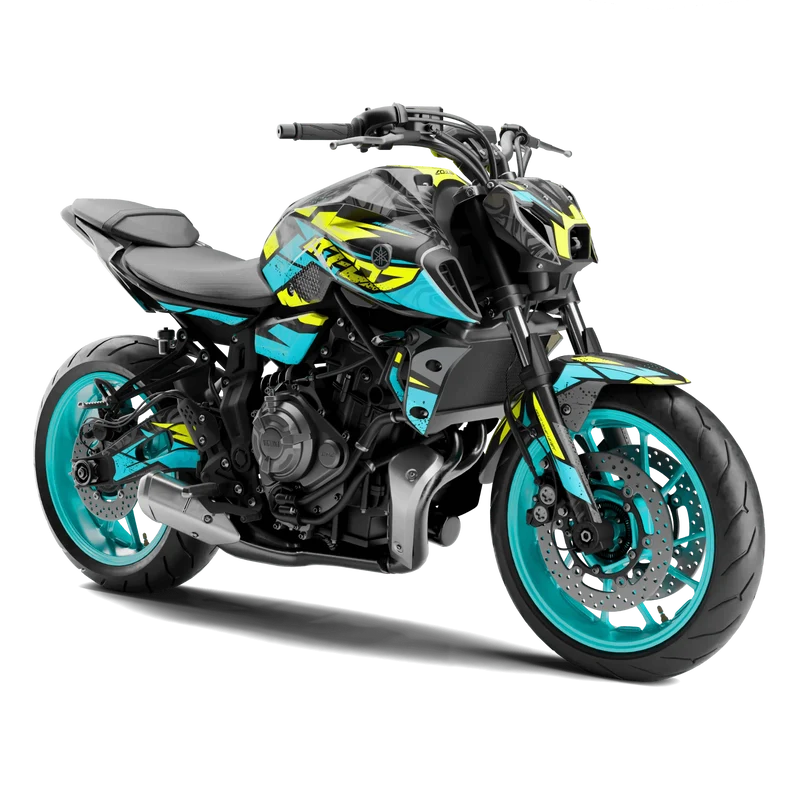 Kit Déco Yamaha MT 125 / MT 03 / MT 07 / MT 09 / MT 10 Semi-Personnalisé - VOLTURA