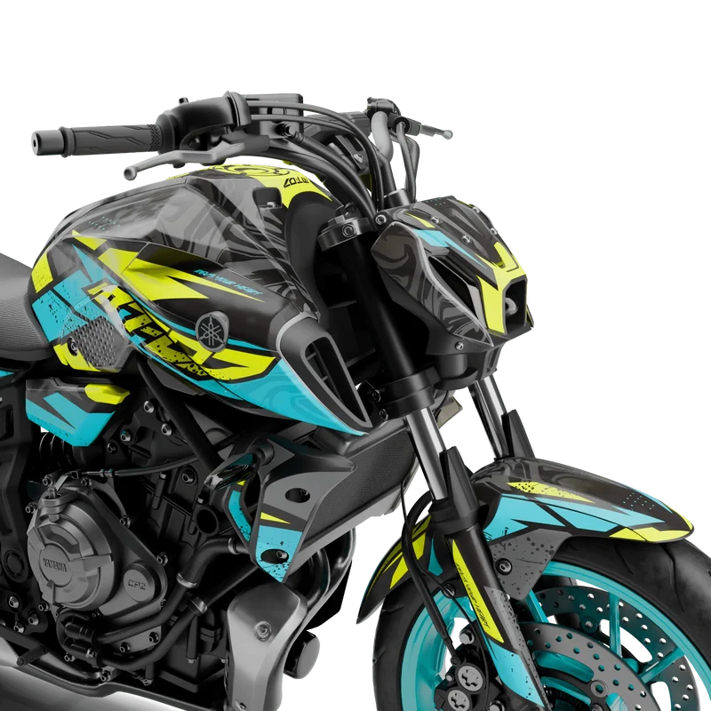 Kit Déco Yamaha MT 125 / MT 03 / MT 07 / MT 09 / MT 10 Semi-Personnalisé - VOLTURA