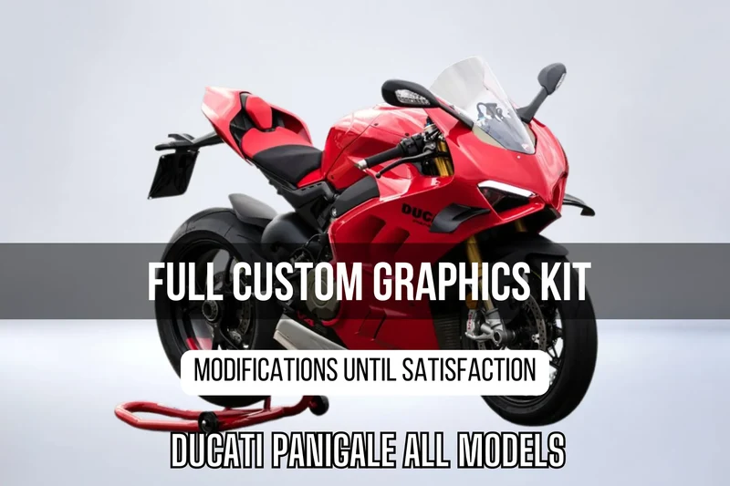Kit Déco Ducati Panigale (tous les modèles) 100% personnalisé